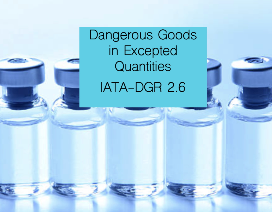 Mehr über den Artikel erfahren Function A – Dangerous Goods in Excepted Quantities – IATA-DGR 2.6